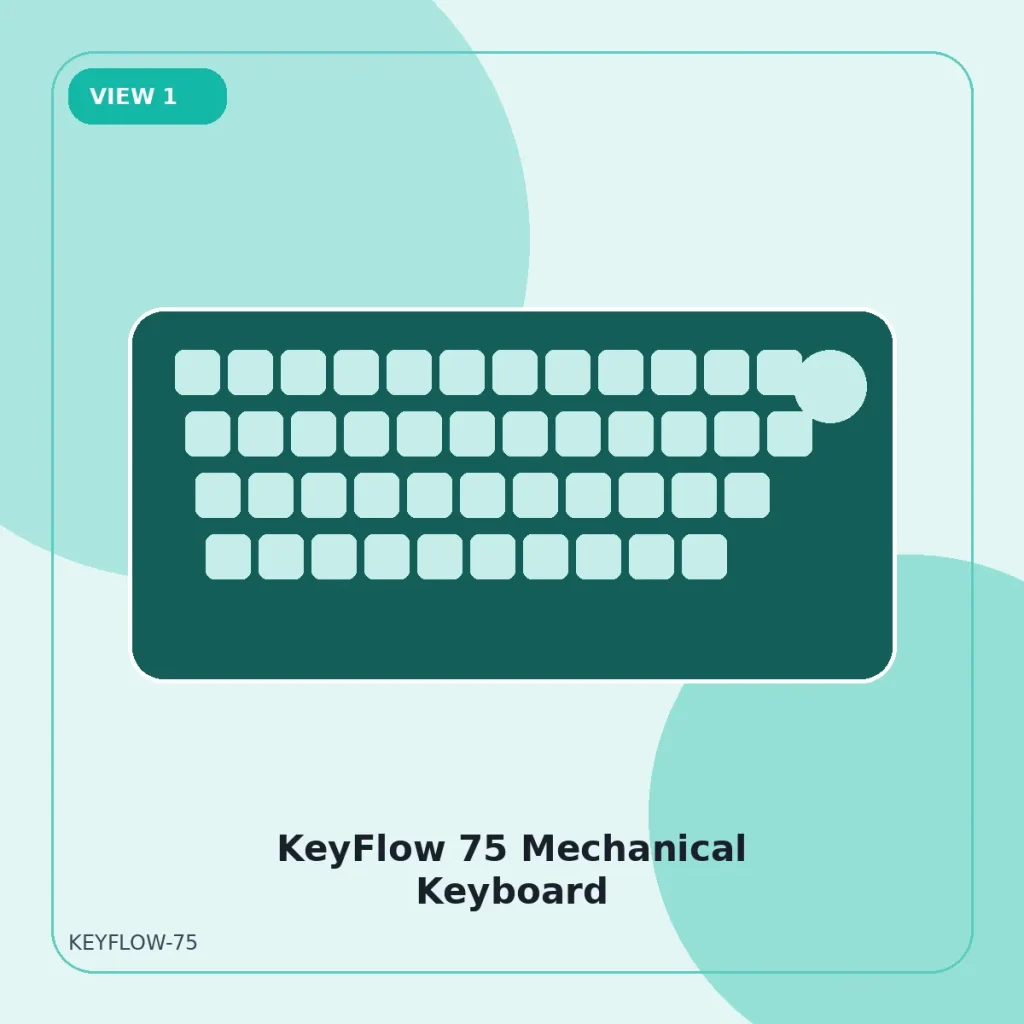 KeyFlow 75 Mechanical Keyboard