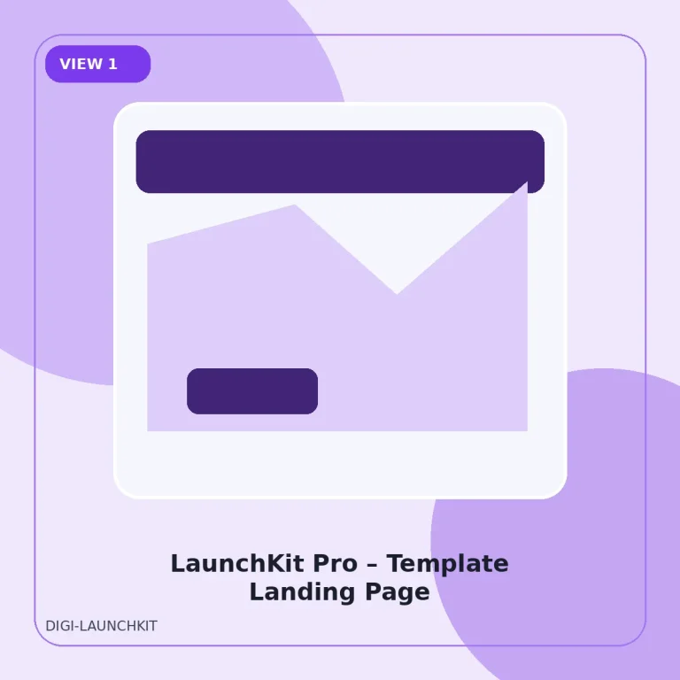 LaunchKit Pro – Template Landing Page - Gambar 1
