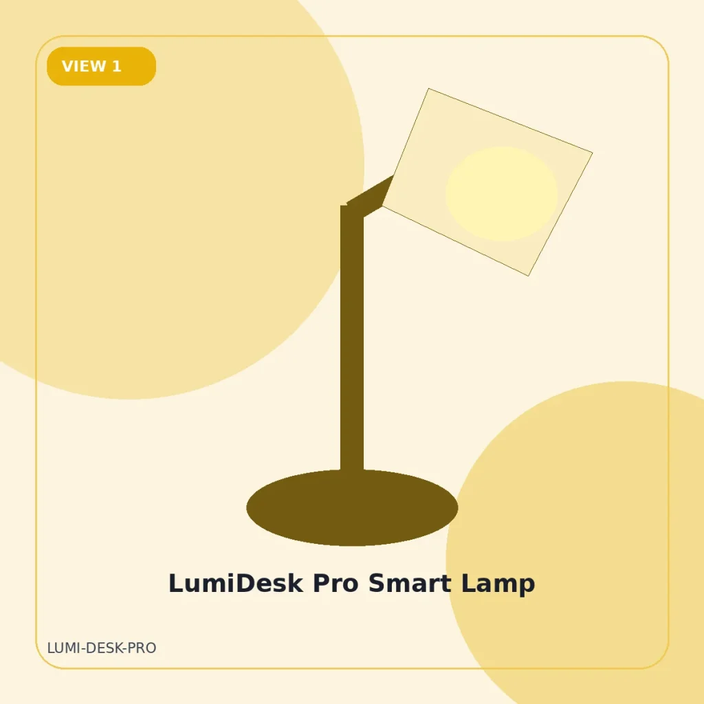 LumiDesk Pro Smart Lamp
