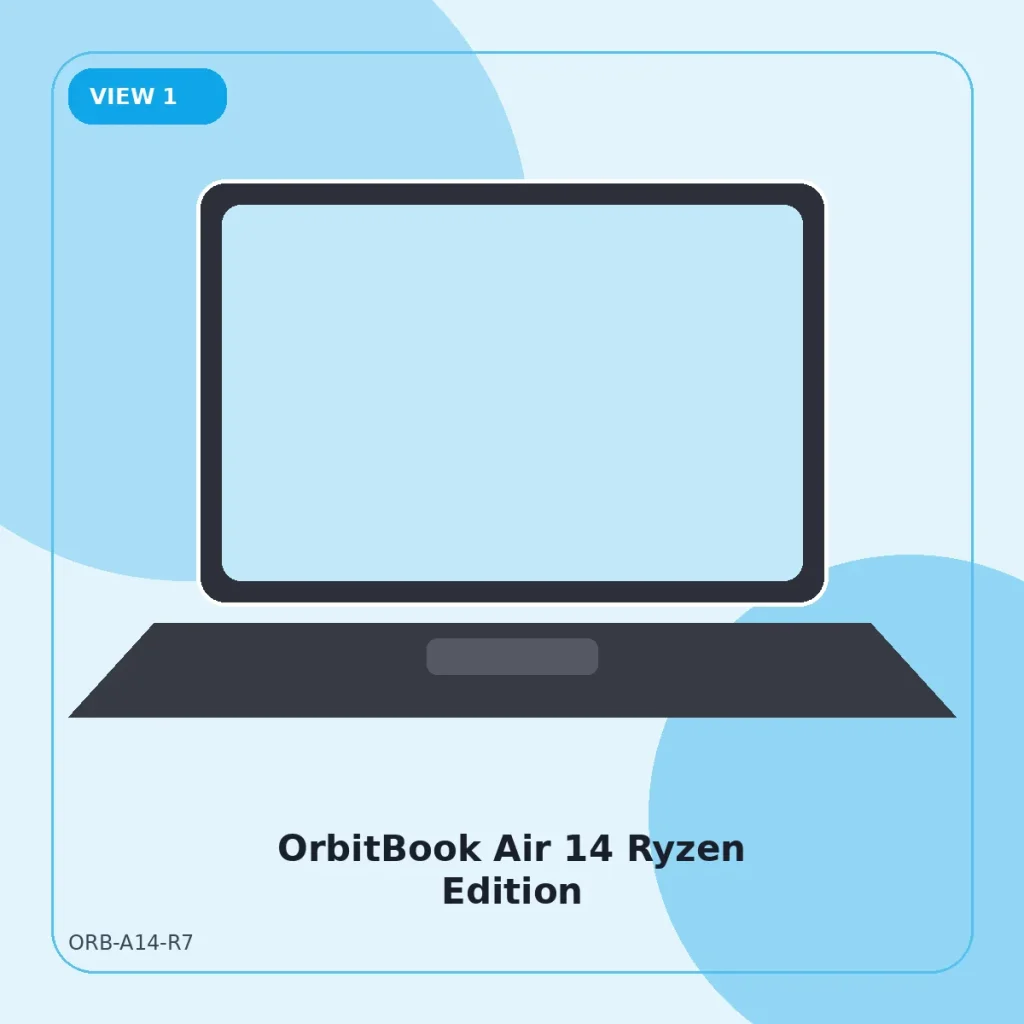 OrbitBook Air 14 Ryzen Edition