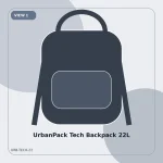 UrbanPack Tech Backpack 22L 1